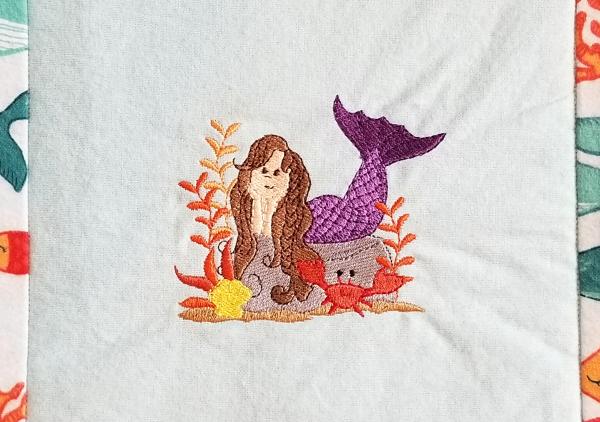 Mermaids Soft Flannel Blanket picture