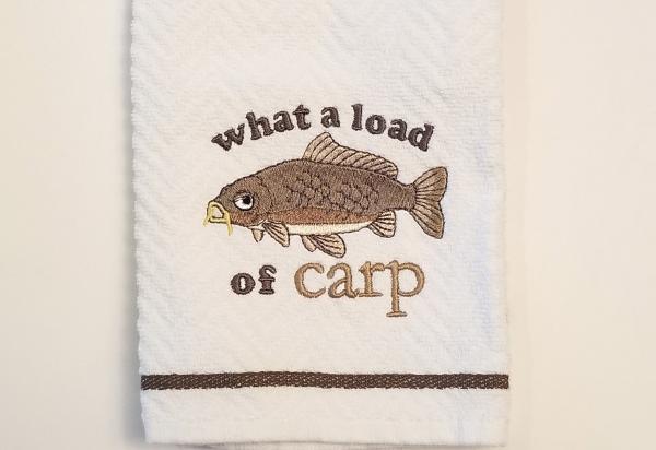 Fish Sayings Towels and Towel Sets picture