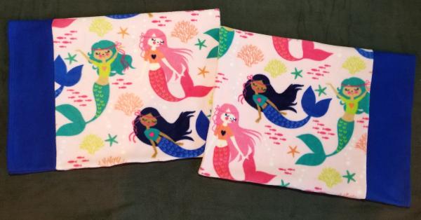 Mermaids Kids Small Fleece Pillowcase