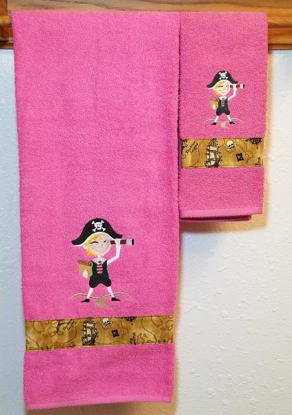 Pirate Bath Towel - Fun Pirate Towels - For All Treasure Seeking Pirates! picture