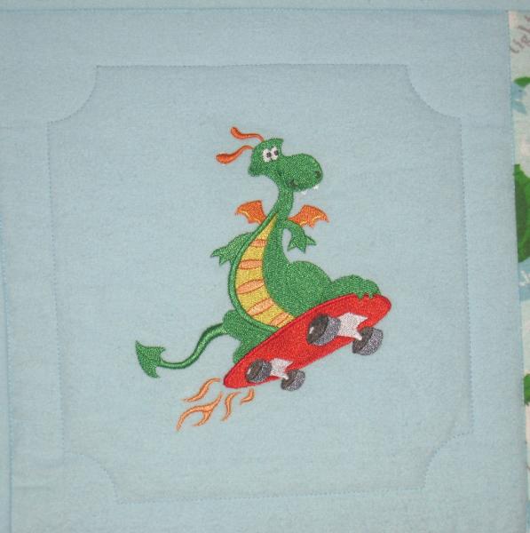 Sports Dragons Soft Flannel Blanket picture