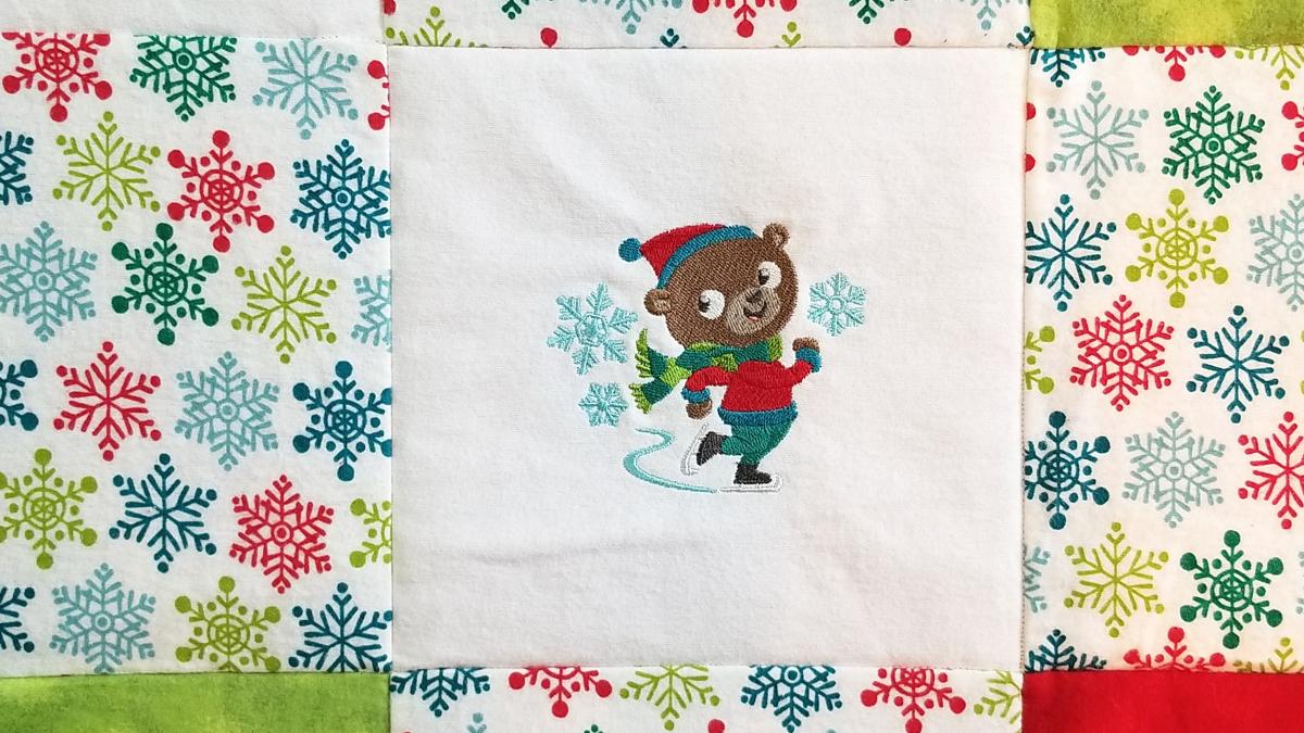 Winter Animals Soft Flannel Blanket picture