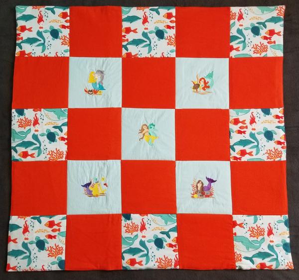 Mermaids Soft Flannel Blanket picture