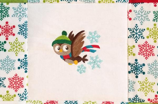 Winter Animals Soft Flannel Blanket picture