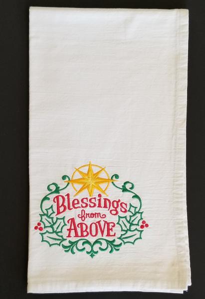 Variety of Christmas Extra Large Flour Sack Towels picture