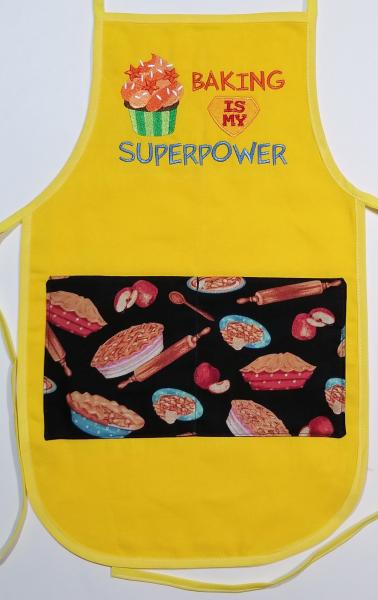 Baking is My Superpower Child Size Apron picture