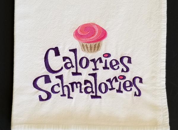 Calories Schmalories Extra Large Flour Sack Towels