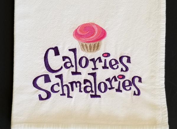 Calories Schmalories Extra Large Flour Sack Towels picture