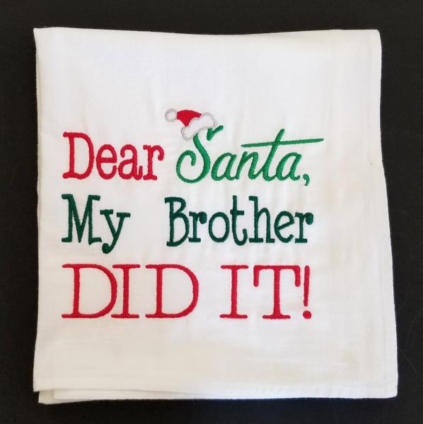 Christmas Extra Large Flour Sack Towels picture