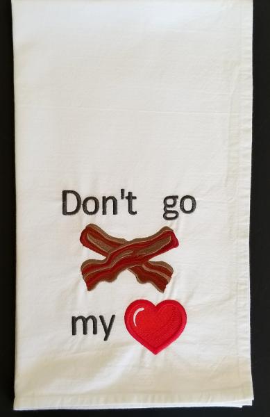 Bacon Extra Large Flour Sack Towels picture