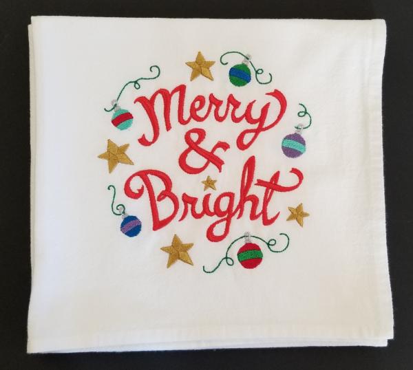 Variety of Christmas Large Flour Sack Towels picture