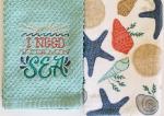 Nautical Beach Theme Kitchen Hand Towel Set