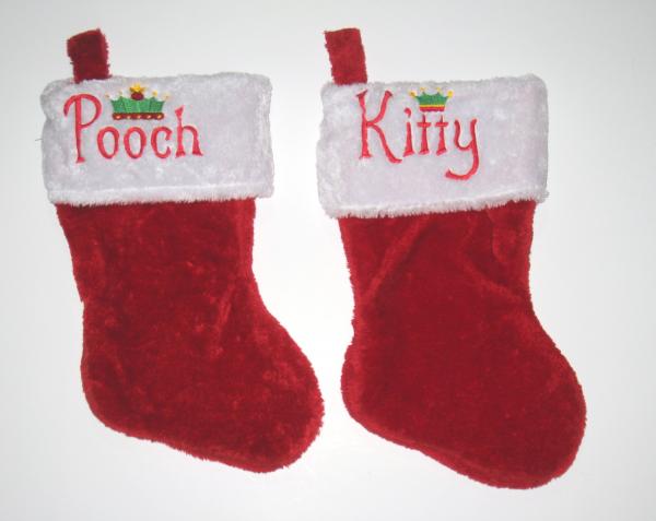 Christmas Stockings for Dog and Cat Pets