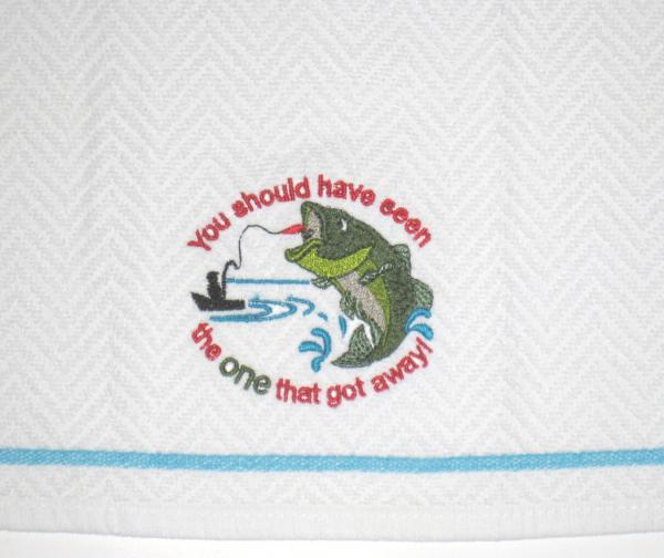 Fish Sayings Towels and Towel Sets picture