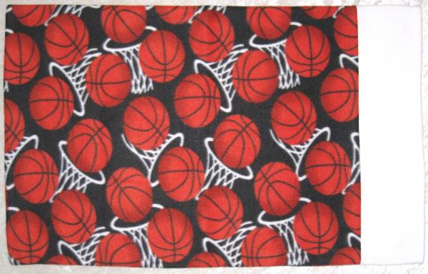 Basketball Adult Size Fleece Pillowcase picture