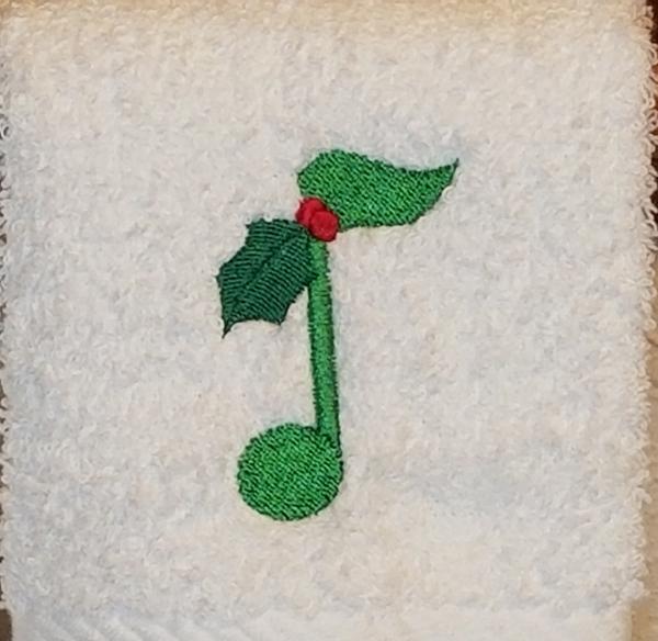 Christmas Music 3 Piece Towel Set picture