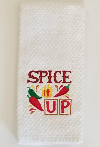 HOT Pepper Kitchen Hand Towel picture