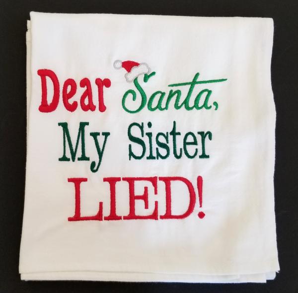 Christmas Extra Large Flour Sack Towels picture