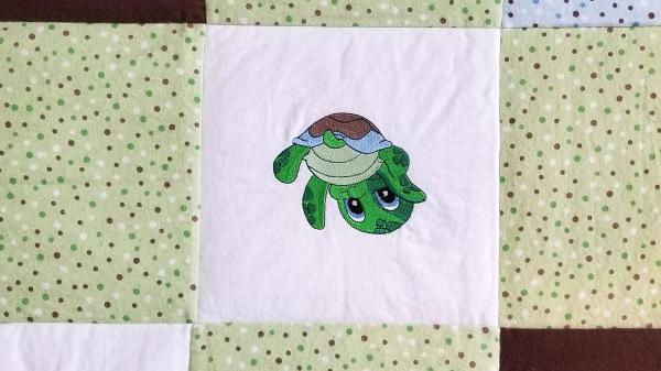 Baby Turtles Soft Flannel Blanket picture