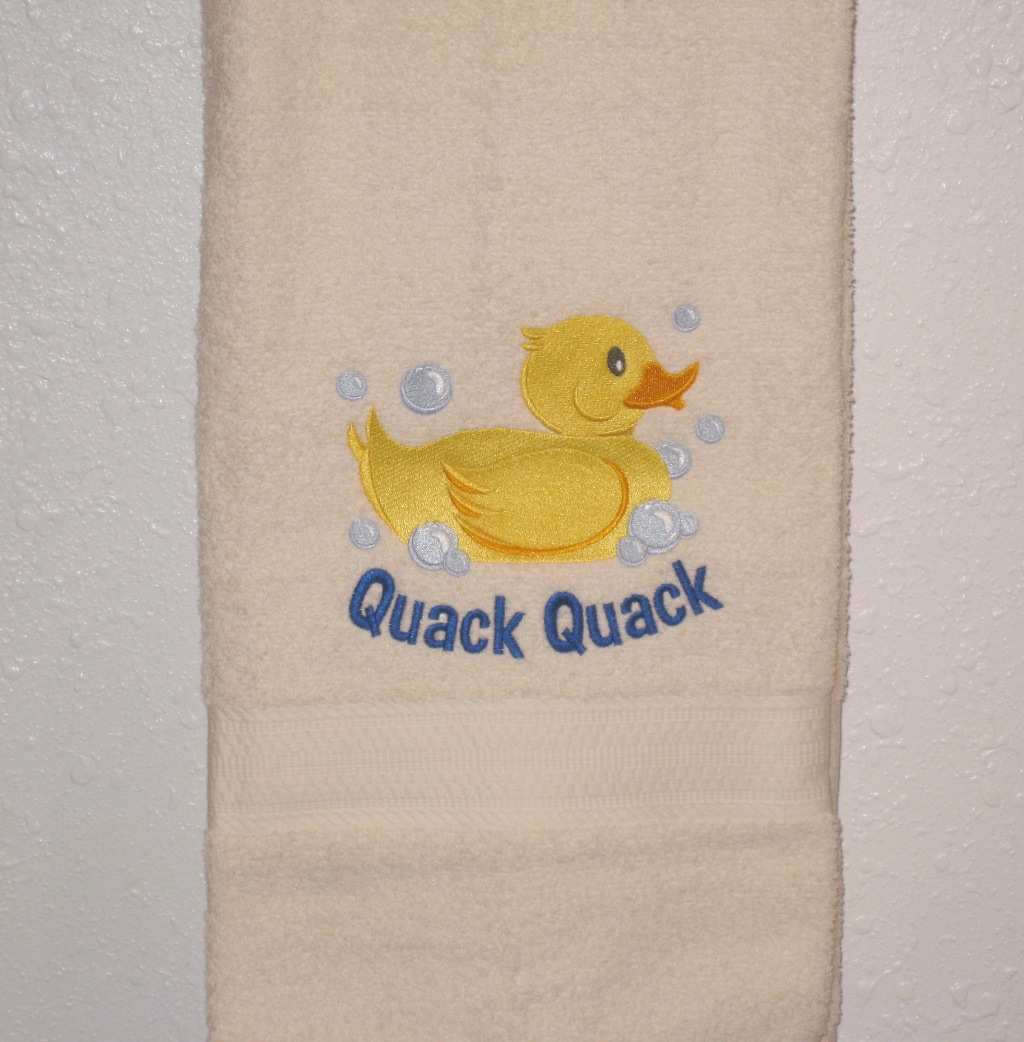 Yellow Duck Bath Towels and Sets picture
