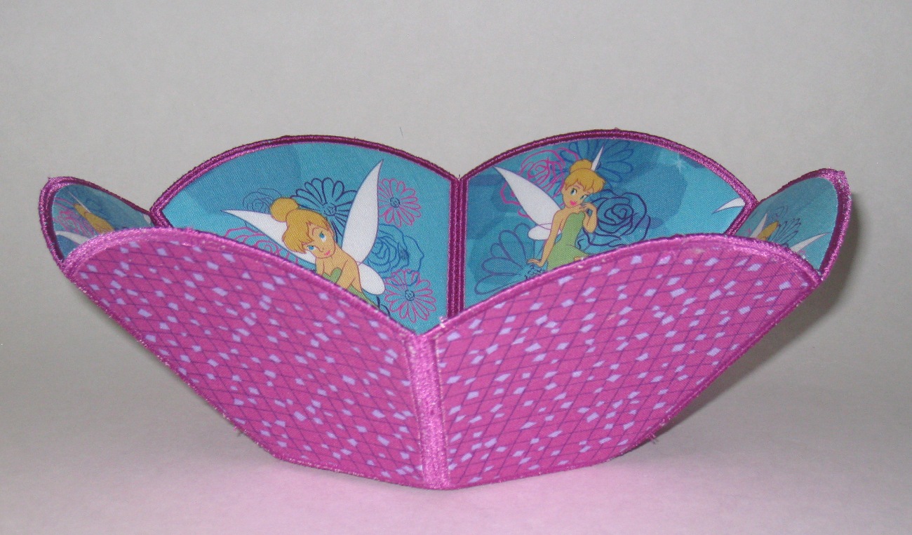 Tinkerbell Disney Decorative Fabric Bowls picture