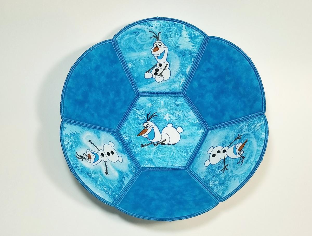 Olaf Frozen Disney Decorative Fabric Bowls picture