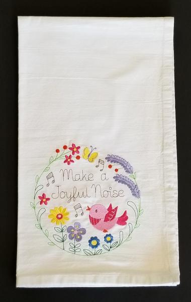 Make a Joyful Noise Extra Large Flour Sack Towels picture