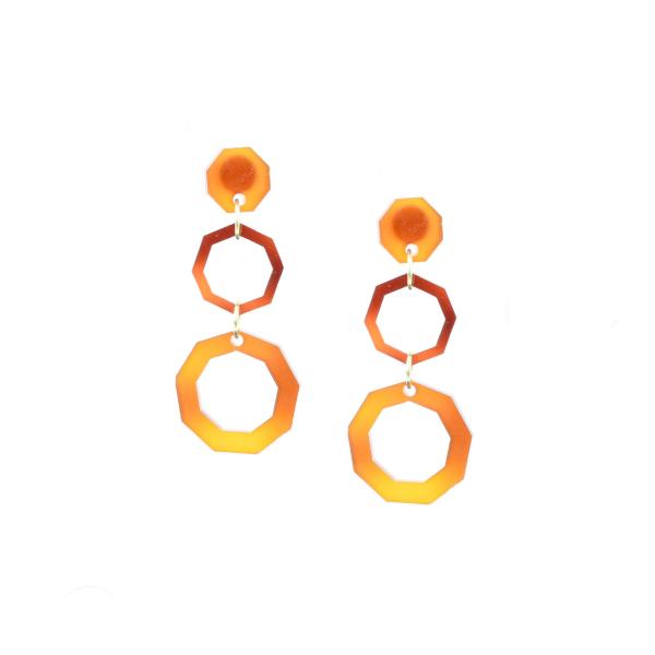 TORTOISE SHELL IVY EARRINGS