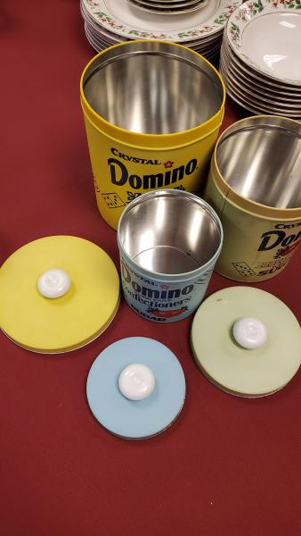 Domino Sugar Tin Set picture