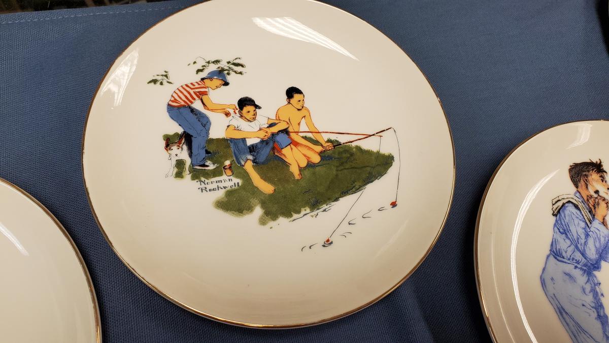 Norman Rockwell Decorative Plates picture