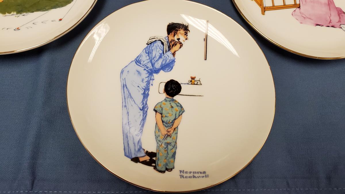 Norman Rockwell Decorative Plates picture