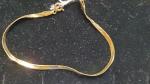 Gold Herringbone Bracelet