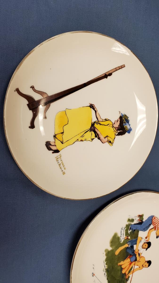 Norman Rockwell Decorative Plates picture