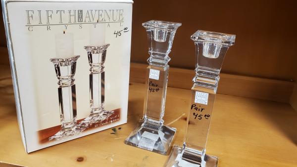 Crystal Candlesticks