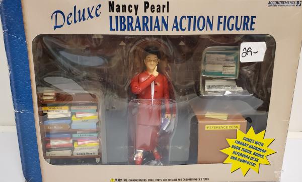 Nancy pearl action figure sales