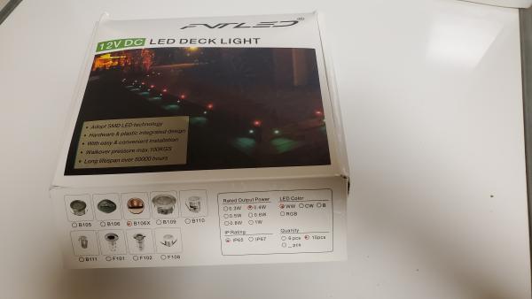 FVT LED Deck Lights