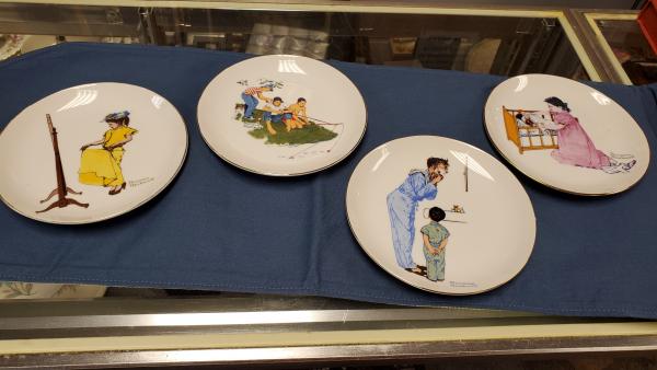 Norman Rockwell Decorative Plates