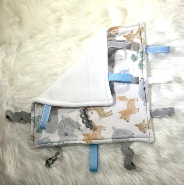 Woodland Animals Taggie Blanket picture