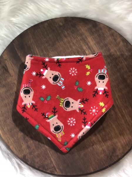 Happy Reindeer Bandana Bib picture