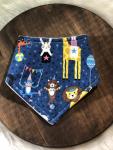 Circus Animals Bandana Bib