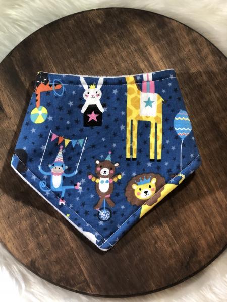 Circus Animals Bandana Bib