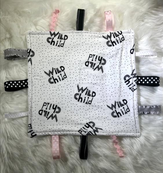 Pink Wild Child Taggie Blanket picture