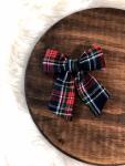 Tartan Plaid Clip Bow