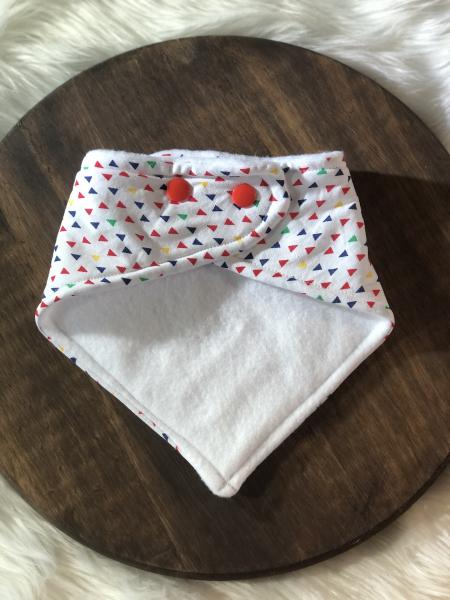 Crazy Triangles Bandana Bib picture