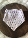 Crazy Triangles Bandana Bib