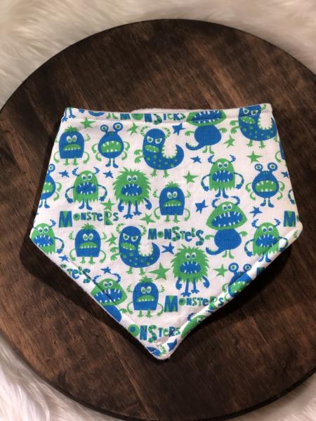 Monsters Bandana Bib picture