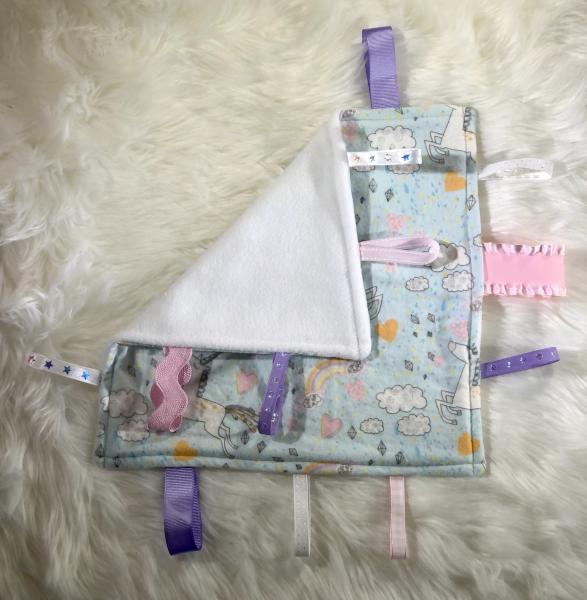 Unicorns Taggie Blanket picture