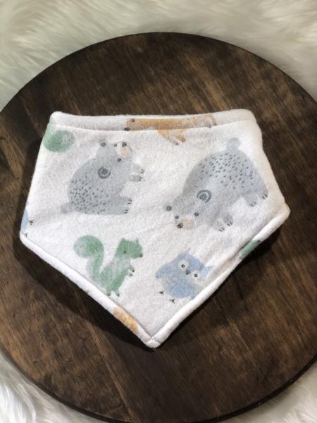 Woodland Animals Bandana Bib