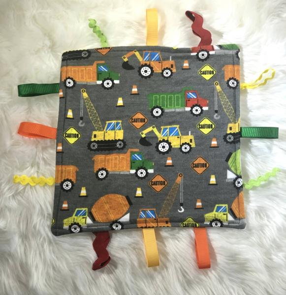 Construction Taggie Blanket