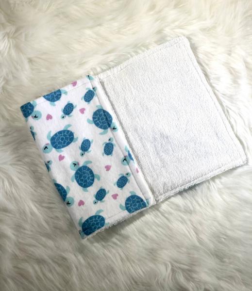 Sea Turtles Burp Cloth picture